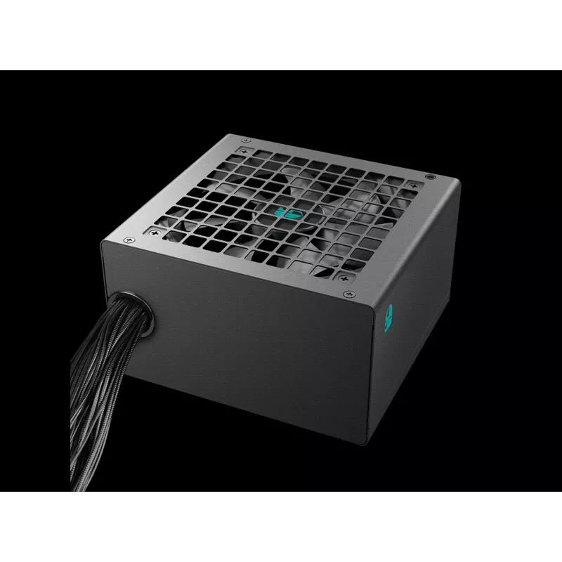 ATX toiteplokk DeepCool PF600X 600W 80 PLUS Bronze, 600 W, 12 cm ventilaator, ATX 2.52, 24-kontaktiline, 2×(6+2) PCIe, 8×SATA