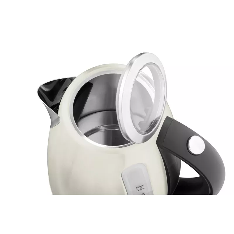 ETA | Veekeetja | ELA ETA859890070 | Standard | 2100 W | 1,7 L | Roostevaba teras | 360° pööratav alus | Kreemikas