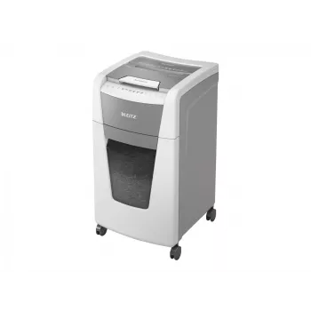Leitz IQ Autofeed Office 300 automaatne paberipurustaja P4, ristpurustus, 22 cm, 4 x 30 mm, 60 L, 500 lehte, 55 dB
