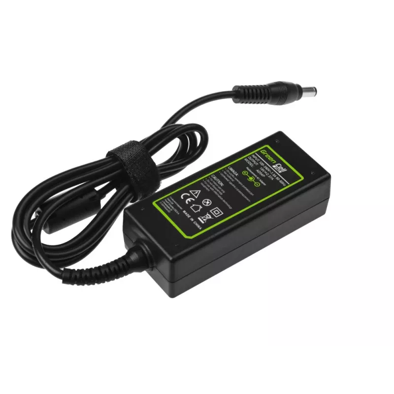roheline Cell AD54P toiteadapter/inverter Toshiba Satellite 19V 2.37A 45 W Must
