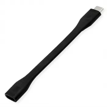 ROLINE kaabeladapter USB4 Gen3x2 40Gbit/C-C ST/BU Flat - kaabel - digitaalne/andmeside