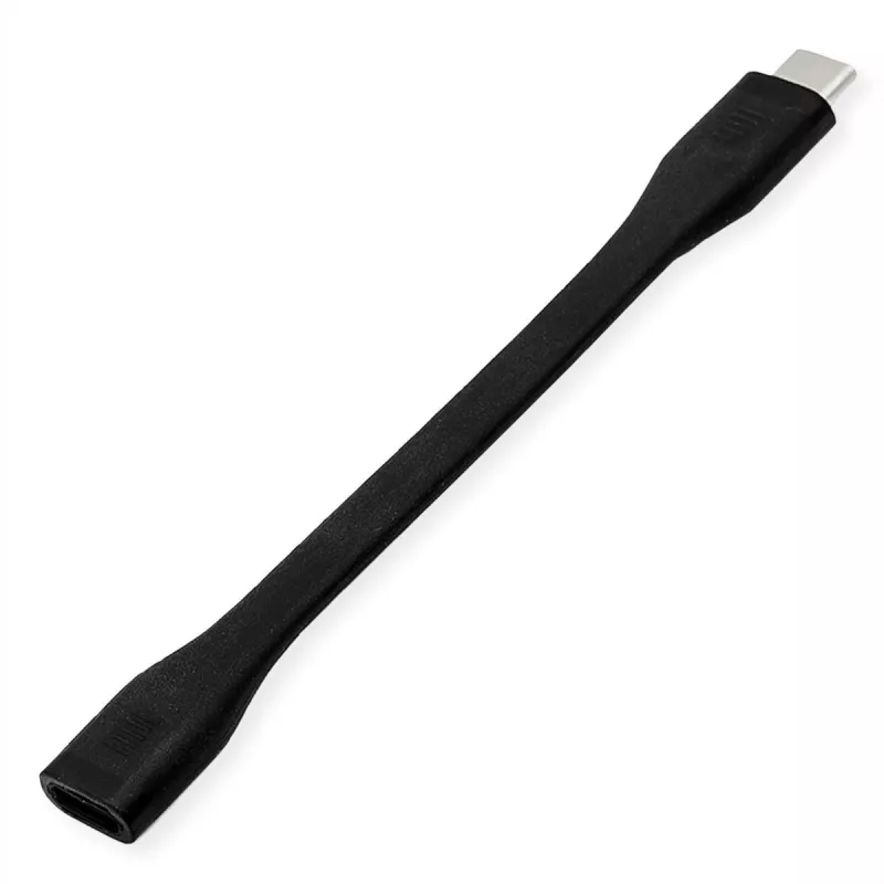 ROLINE kaabeladapter USB4 Gen3x2 40Gbit/C-C ST/BU Flat - kaabel - digitaalne/andmeside