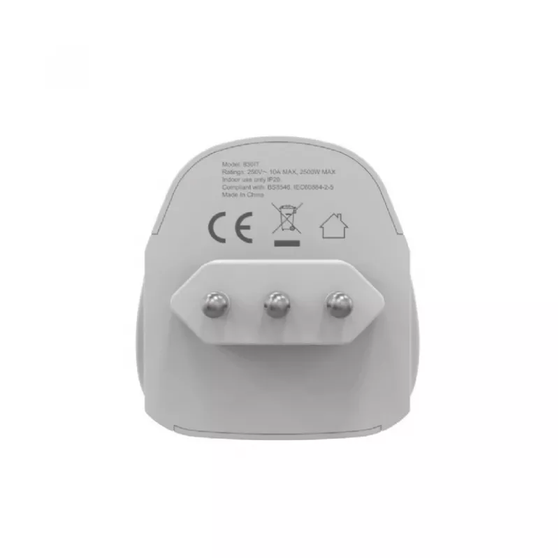 Toiteadapter GEMBIRD A-AC-ITMINTF 10A — universaalne Itaalia pistikuadapter