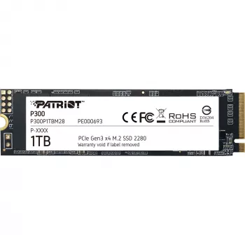 Patriot Memory P300 1,02 TB M.2 PCI Express 3.0 NVMe 3D NAND