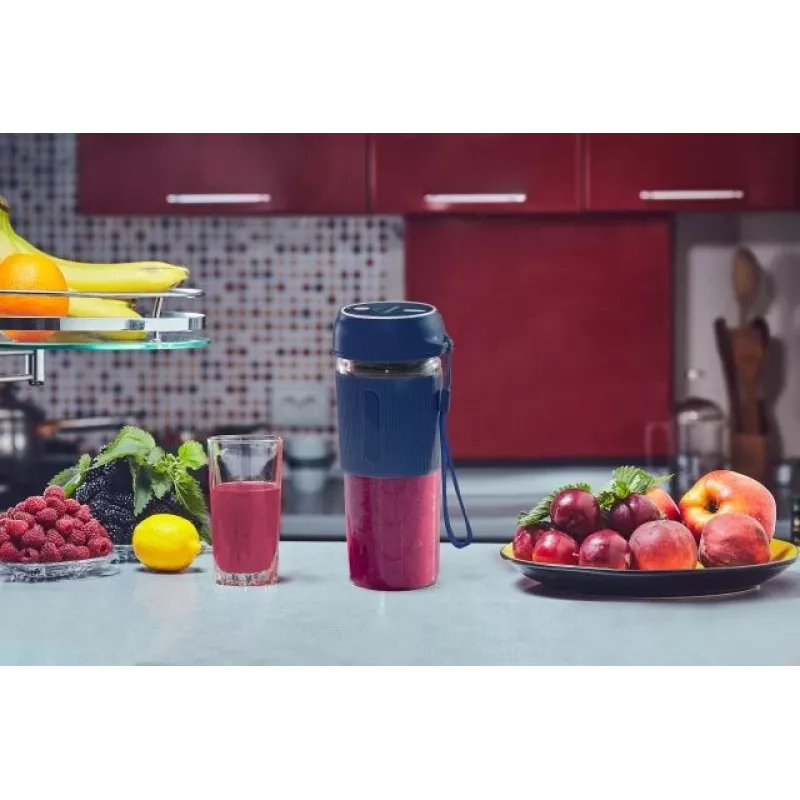 Akutoitega blender Westinghouse WKBEFE3003BU — 300 ml mahutavus, kaasaskantav laetav