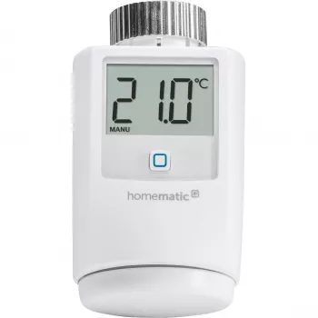 eQ-3 AG Homematic IP HMIP-eTRV, RF, 868,3 MHz, Valge, M30 x 1.5, IP20, Digitaalne