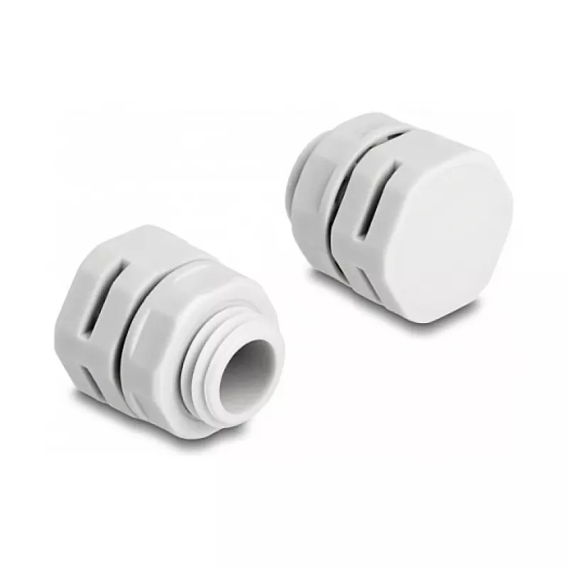DeLOCK ventilatsioonikork M12 hall 2 tk polüamiid 8 mm