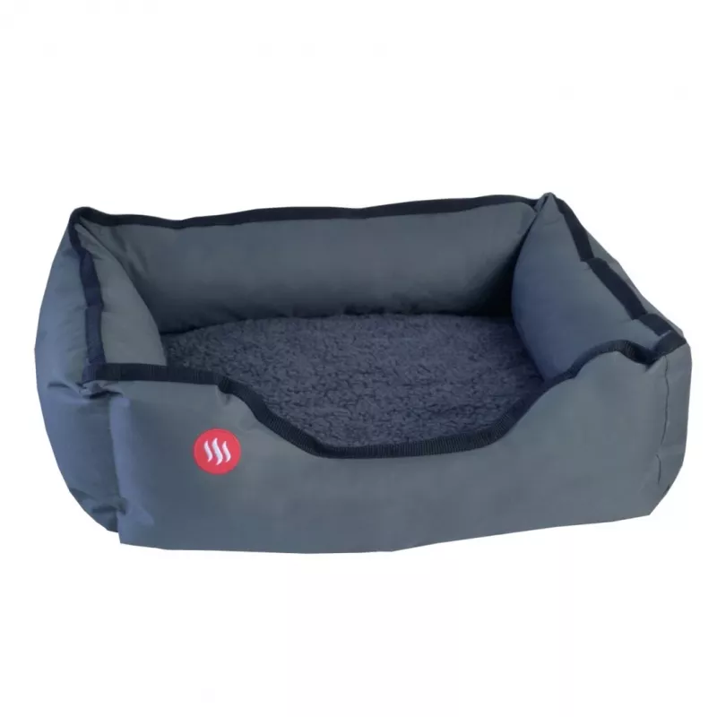 Heating pet bed Glovii GPETH for dogs and cats 580x450x180 mm, polyester cover, non-slip base