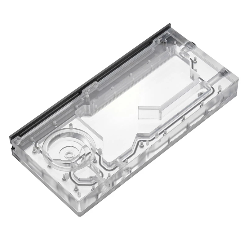 Phanteks R260C mahuti - läbipaistev akrüülist tagumine plaat D5 ARGB-LED jaoks