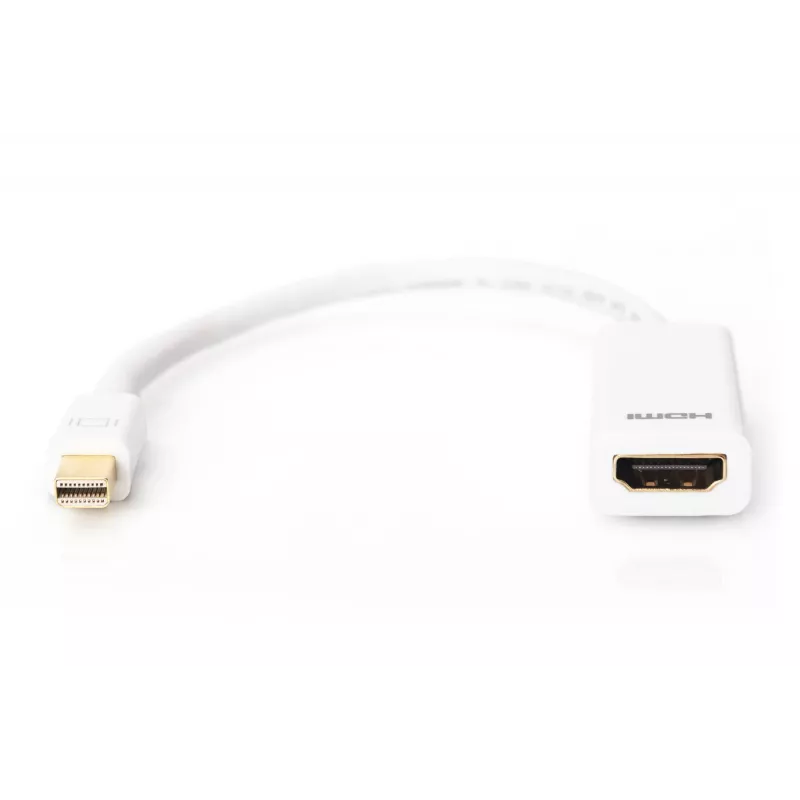 DisplayPort adapterkaabel Digitus Mini DP HDMI Type A-sse