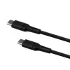 USB-C–USB-C fikseeritud kaabel FIXED FIXDLS-CC2-BK — 2 m, 60 W