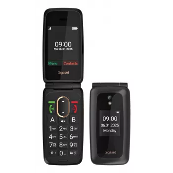 Gigaset GL795 7,11 cm (2,8) 142 g 48MB Must vanematele telefon