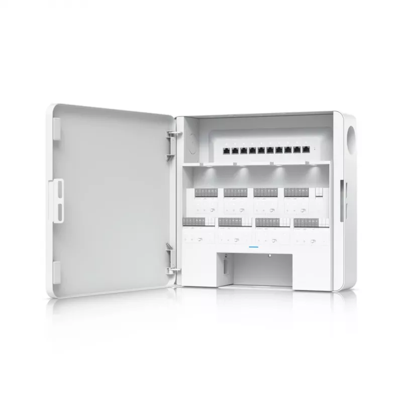Ubiquiti Enterprise Access Hub turvaukse kontroller Kapp 8 uksele Ethernet