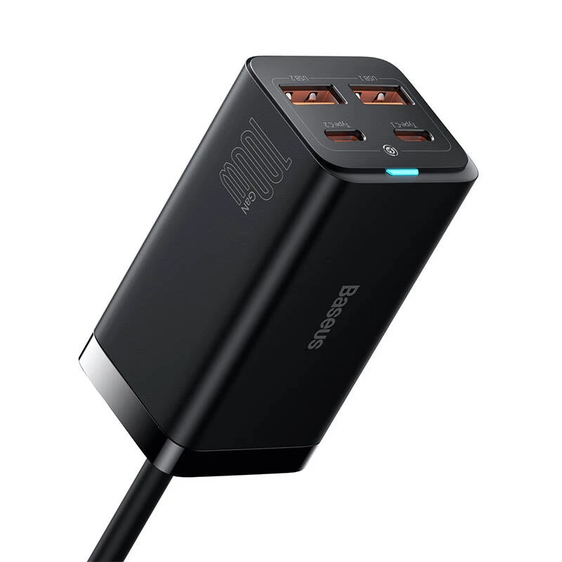 Baseus GaN3 100/ 65W lauaarvuti laadija Quick Charge QC 3.04.0 USB C Type C telefoni laadija iPhone15 Huawei Xiaomi MacBook sülearvuti jaoks