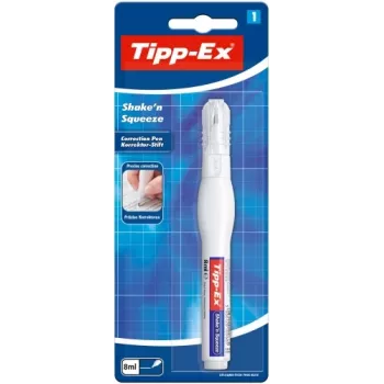 BIC korrektsioonipliiats Tipp-Ex Shake'n' Squeeze 8 ml