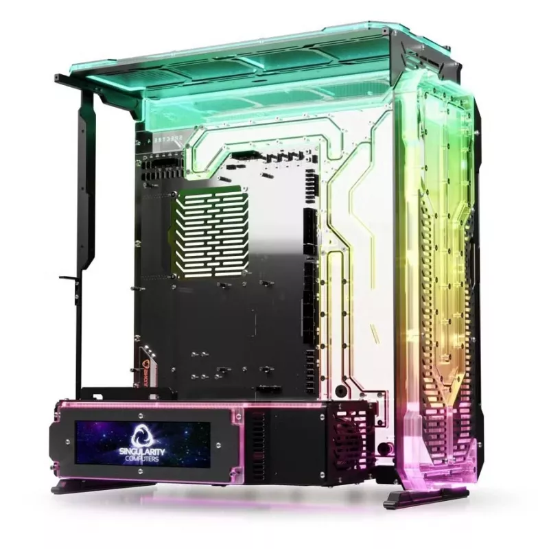 PC-korpuse esipaneel Singularity Spectre 4 Elite, akrüül, läbipaistev