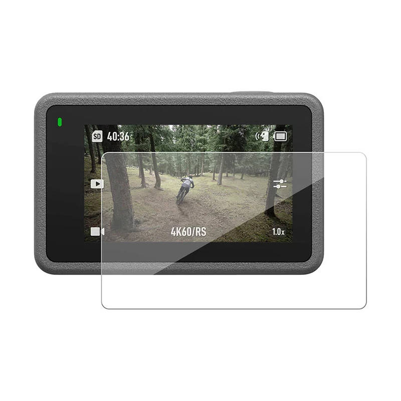 Telesini karastatud klaasist ekraanikaitse DJI Osmo Action 5/4/3 jaoks — kriimustuskindel, kõrge selgusega