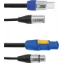 DMX kombikabel EUROLITE 30227780 P-Con kuni 3-kontaktiline XLR, 1,5 m
