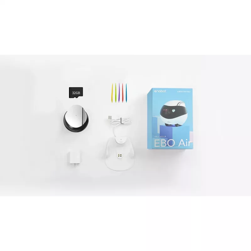ENABOT Ebo Air AI Robot Valge ja Must