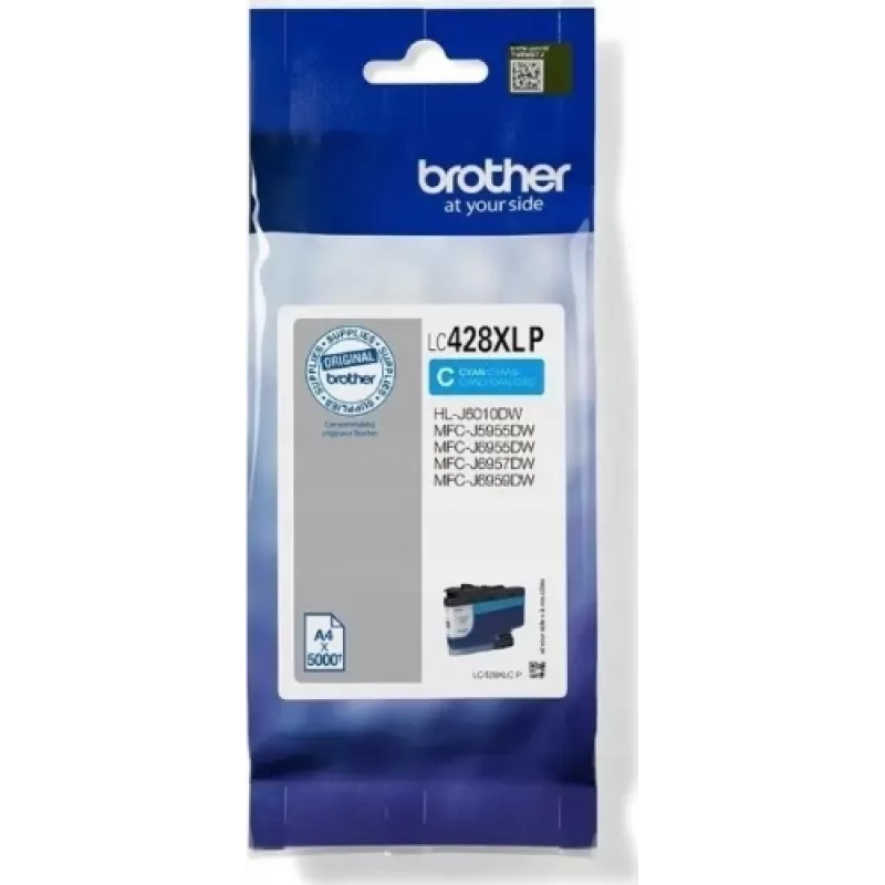 Brother LC-428XLCP tindikassett 1 tk Originaal tsüaan