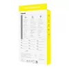 Telefoniümbris Baseus iPhone 15 Pro Max Fauxther Series Must — kaitsev kõva kest, kunstnahast viimistlus