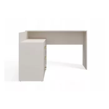 Corner desk top e shop DANY Kaszmir Beige — nurgatööjaam, kompaktne paigutus