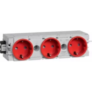 Hager Dado Trunking Plug-In Module (L x K x S) 180 x 50 x 61 mm GS30003020 1 tk signaalpunane (GS30003020)