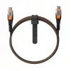 USB C - USB C kaabel C2G 9B4415114097 USB 3.2 Gen 2x2 0,75 m — must/oranž