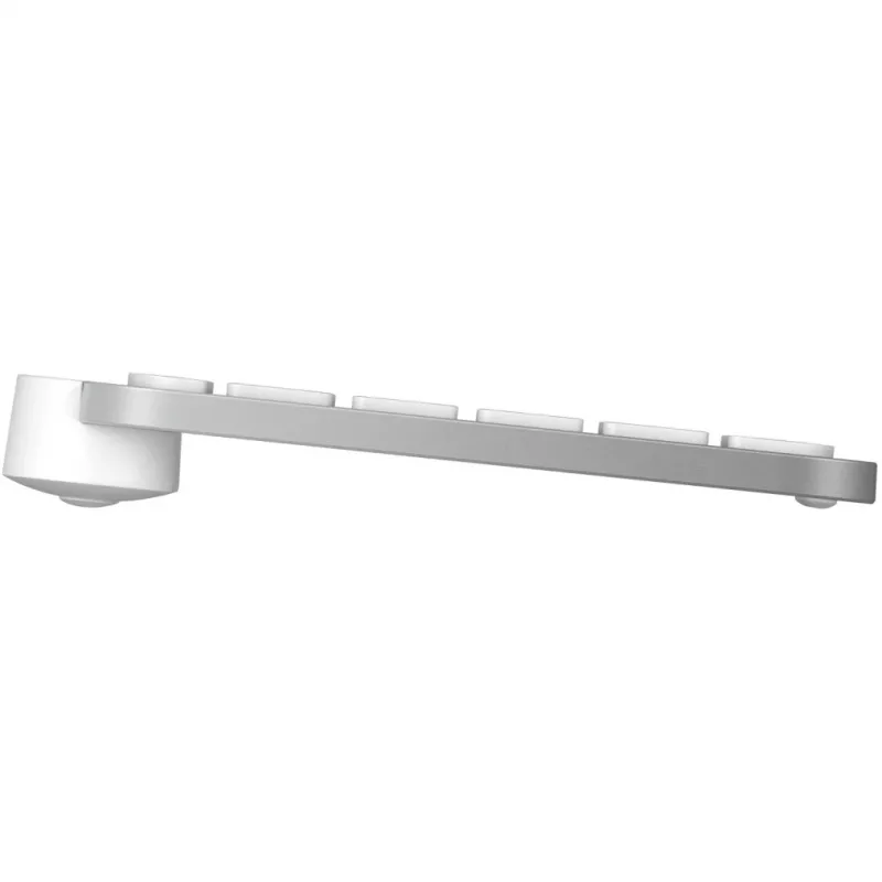 Logitech Master Series MX Keys S for Mac - klaviatuur - täissuuruses - taustvalgustusega - juhtmevaba - Bluetooth LE - AZERTY - prantsuse - kahvatu hall (920-011626)