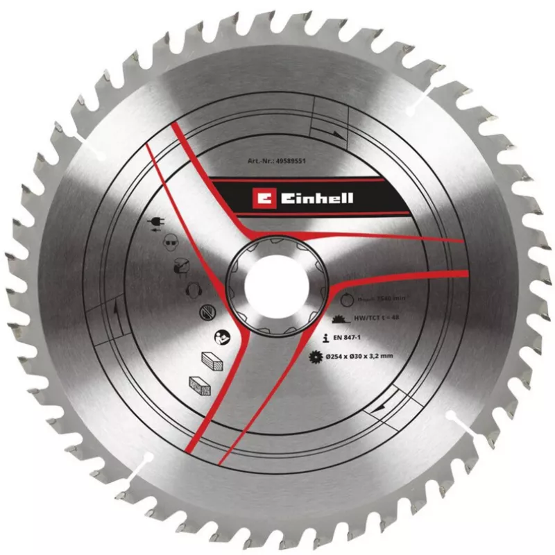 KWB ketassaeleht TCT Ø 254 x 30mm, 3.2mm, 48 hammast
