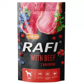 DOLINA NOTECI Rafi veiselihaga - märg koeratoit - 500g