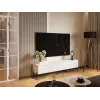 TV-kapp Cama Meble VERA 190x40x50 cm, matt valge, puitlaastplaadist pealispind