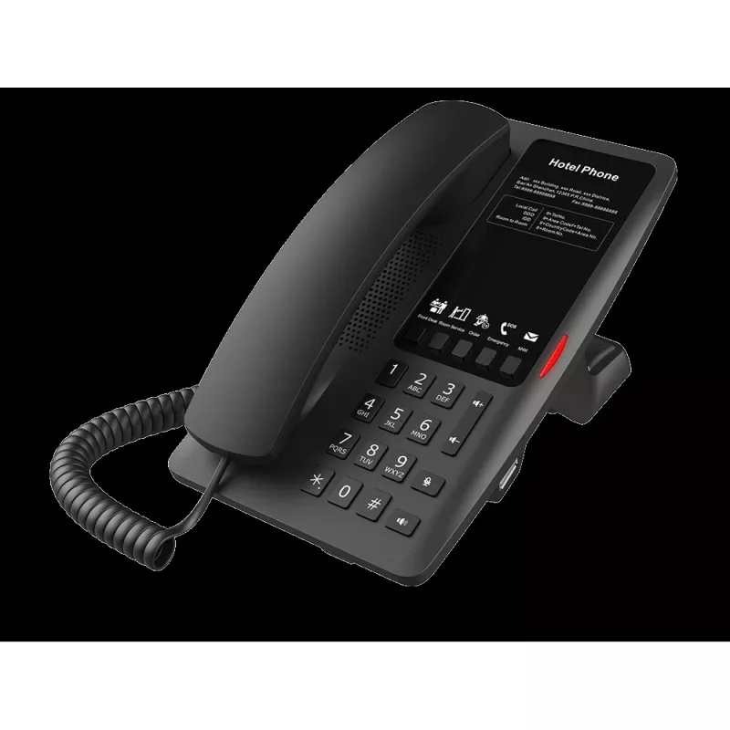IP-telefon Fanvil H4W-Must — HD-heli, Wi‑Fi tugi