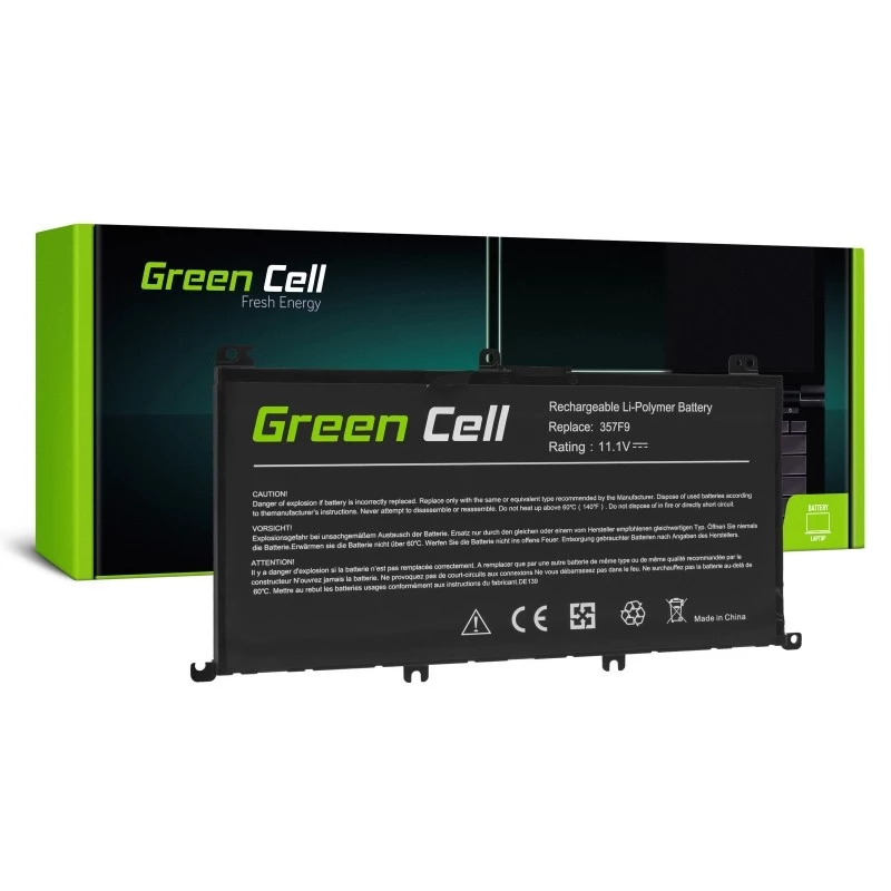 Aku roheline Cell DE139 DELL Inspiron 15 5576 5577 7557 7559 7566 7567 jaoks