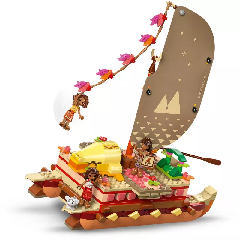 LEGO 43270 klotside ja osade komplekt — 529 elementi, 3 minifiguuri, 260×120×220 mm, 0,198 kg, hõbedane