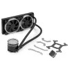 Kõik-ühes vedelikjahutus BitsPower Cyclops 240 — Must/Hõbedane, 240 mm radiaator