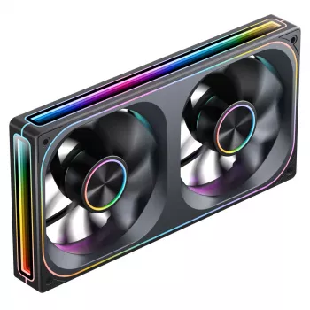 Jonsbo ZA-240 Infinity Mirror ARGB 240mm PWM vedelikjahuti radiaator ARGB-ventilaatoritega