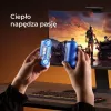 Kaasaskantav elektrisoojendi Ocoopa UT4103 — laetav kätesoojendaja, 4 soojustaset, 10000 mAh, alumiinium, sinine