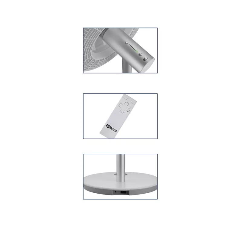 Kodumajapidamises kasutatav labadeta ventilaator, Termozeta, Airzeta Titanium Cordless