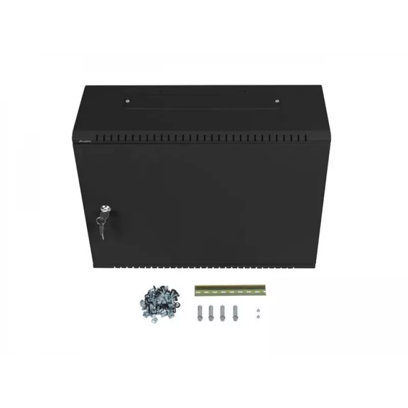 Seinale kinnitatav korpus Lanberg WAF1-5203-04-00B 4U Must
