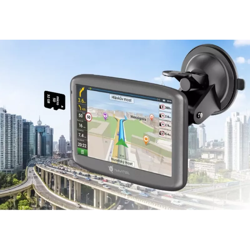 Navitel E501 Navigator 12.7 cm (5 tolli) TFT puuteekraan Hall