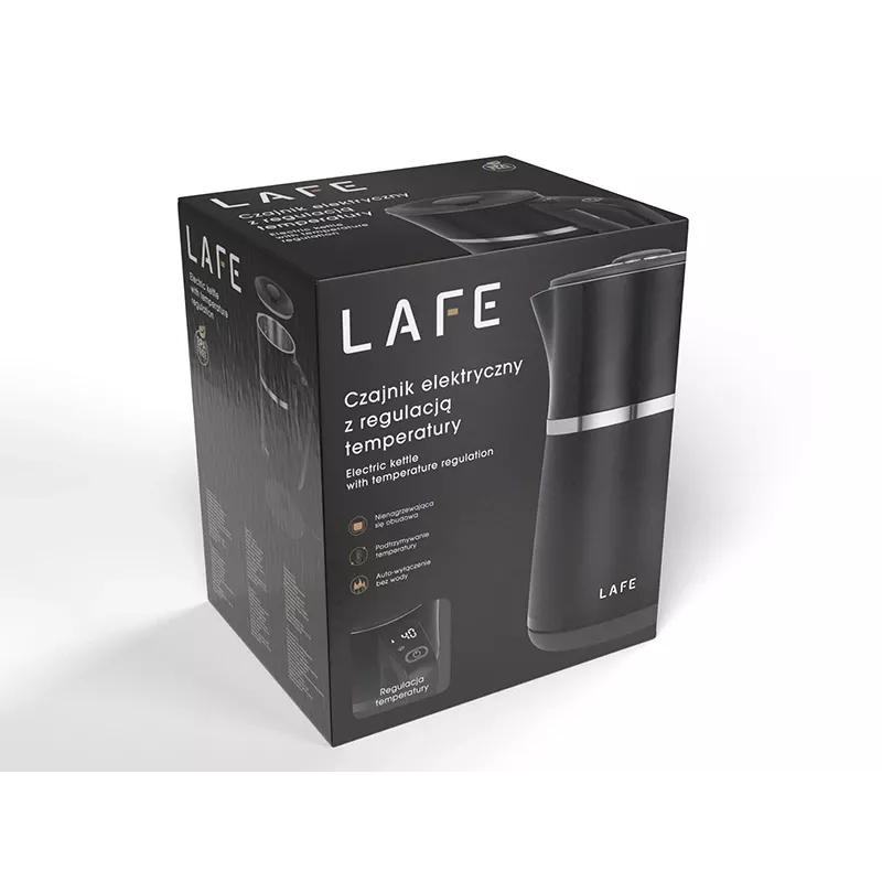 Elektriline veekeetja LAFE 1,7L 2200W must