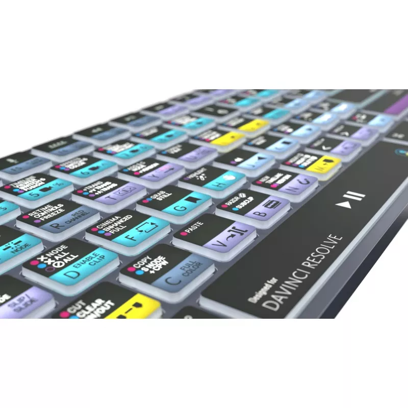 Logickeyboard LKB-RESB-TM-UK Office Bluetooth QWERTY klaviatuur hall titaan