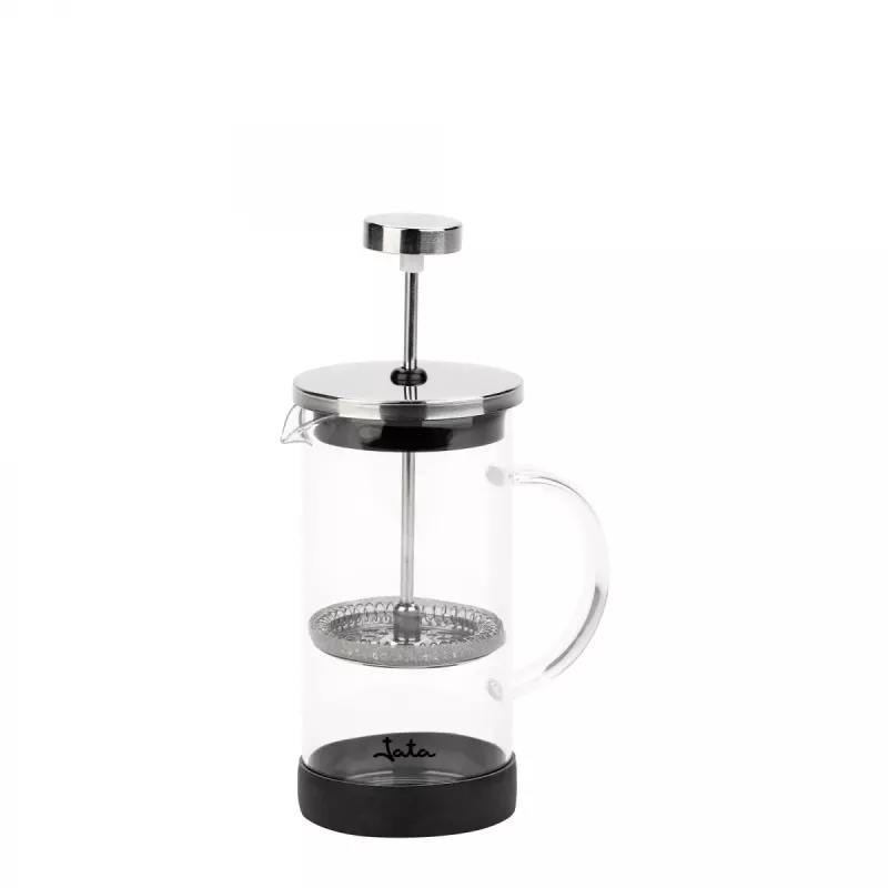 French Press JATA HCAF1160 0.6 L Must Läbipaistev