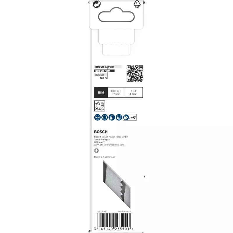 Bosch S 611 DF Heavy puidu ja metalli saelehed