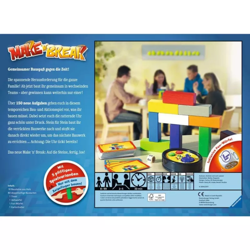 Make ''n'' Break ''17, osavusmäng