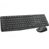 Logitech MK235 juhtmevaba klaviatuuri ja hiire komplekt täissuuruses hall