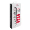 Pikendusjuhe MACLEAN MCE394W — 3 pistikupesa, 3×USB 2,1 A, 110–240 V AC, 2500 W, 1,5 m kaabel, valge