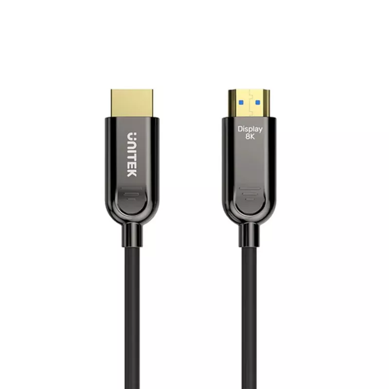 HDMI-kaabel UNITEK C11085GY01-10M 10m 2.1 48 Gbit/s Must