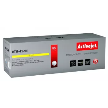 Activejet ATH-412N tooner (asendus HP 305A CE412A jaoks; Supreme; 2600 lehekülge; kollane)